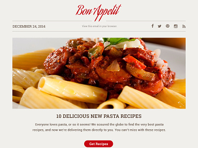 BonAppetit - Responsive Email + Drag&Drop Builder business design email flat multipurpose newsletter photoshop psd restaurant ui web website