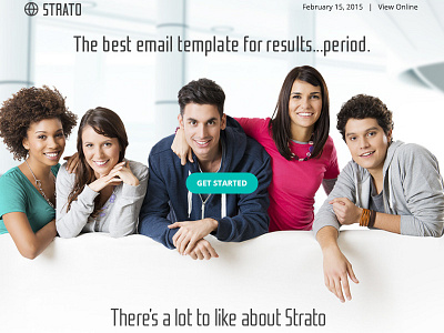 Strato - Responsive Email + Builder Access