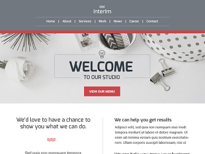 Interim - Multipurpose Email + Builder Access