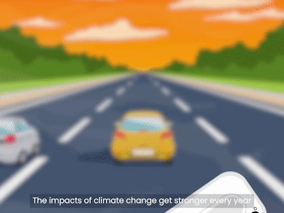 Food, Nature, Climate 2d animation animation branding design illustration video