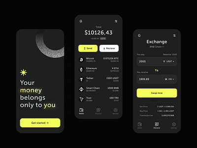 Crypto wallet concept