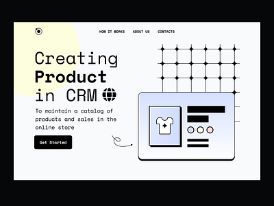 Creating product in CRM app crm online store product ui ux