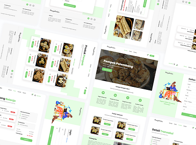 Foode Website Design clean ui e commerce food illustration uidesign web webdesign webui