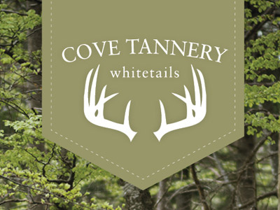 Cove Tannery Whitetails 2 logo outdoors rustic