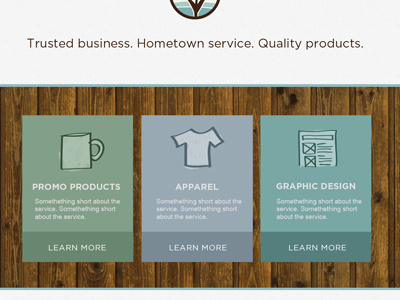 Service listing design illustration texture web