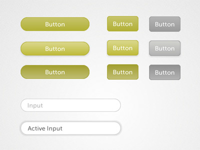 Buttons buttons green input ui