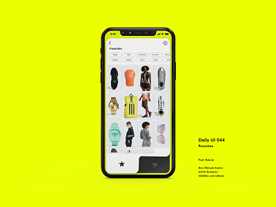 Favorites #044 DailyUi Challenge adidas app appdesign clothing dailyui dailyui044 dailyuichallenge design favorites gradient interfacedesign ui uidesign xd