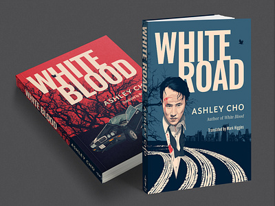 Design and illustration for the White Series, by Ashley Cho accident book series car car accident hong kong family jaguar jd paulsen tragedy