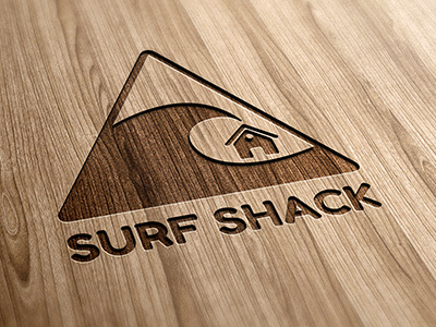 Surf Shack Logo logo shack surf surf shack warning wave