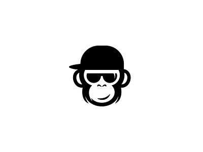 Rapper Monkey badass character chimpanzee cool gorilla hiphop illustration logo mascot monkey monkeys music rapper sunglasses