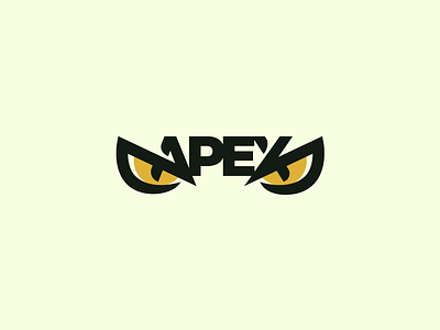 Apex agressive apex apparel cat clothing brand custom feline fitness lion logo mountain lion panther predator predators sports sportswear stance wild wildlife wordmark