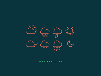 Weather Icons icons iconset weather