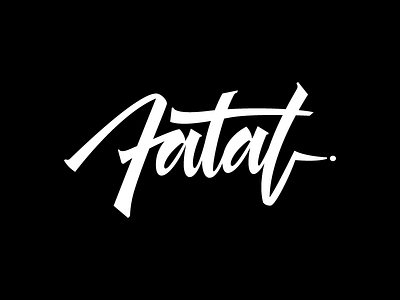 Fatal fatal lettering practice type