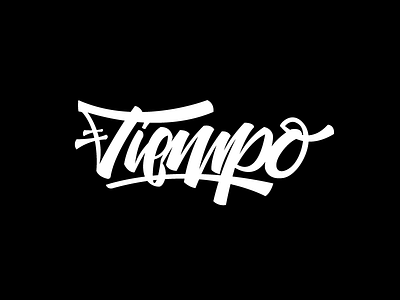 Tiempo calligraphy lettering practice test tiempo type