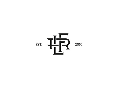 RLF-Monogram black brand icon law logo monogram type white