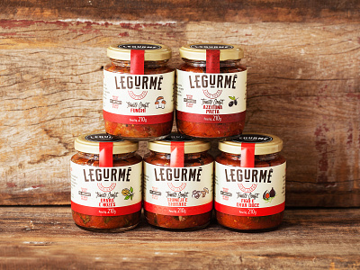 Branding and packaging design for Legurmê