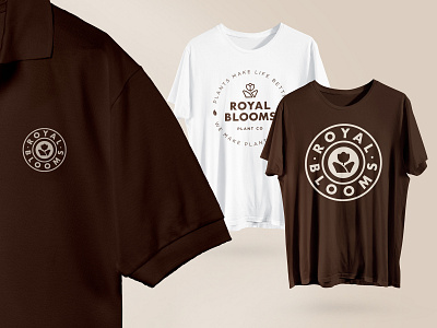 Royal Blooms wear line / Branding Design