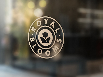 Royal Blooms Plant Shop brand development brand identity brand strategy branding branding design company byindustria identidade visual industria industria branding industria design industriahed logo shop shop brand shop brand design shop brand development shop identity shop identity design