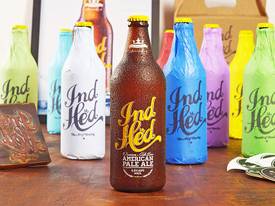 Branding & Packaging Design for IndHed® beer