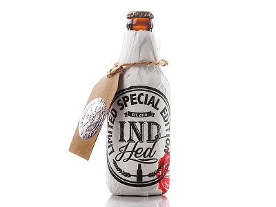 IndHed Limited Edition beer bier branding cerveja cerveza craft design indhed industriahed logo package packaging