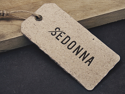 Sedonna Tag branding clothes design fashion industria hed industriahed logo sedonna style tag