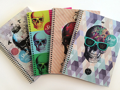 Skull is Coolture // Design Art Collection art branding caderno credeal design industriahed logo notebook skull