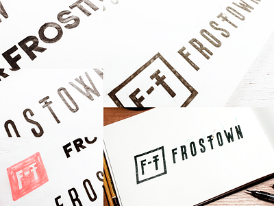 Brand design process / FROSTTOWN Houston - TX