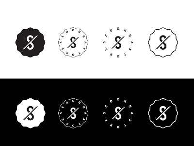 Sedonna Stamps branding clothes design identity industriahed logo marca sedonna simple