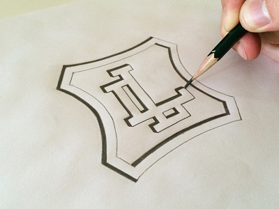 LouxLeather Branding branding couro desenho design draw identity industriahed leather logo luxury marca sketch