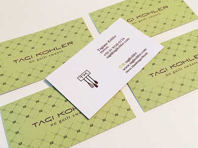 Tagi Kohler // no guilt sweets branding design functional identity industriahed logo marca organic sweet