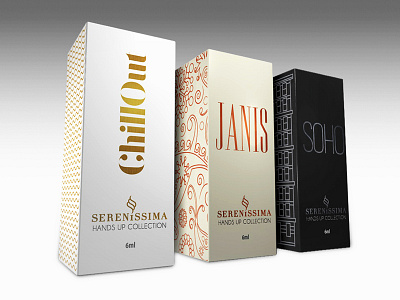 Sereníssima Package Design box branding design industriahed logo package package design packaging