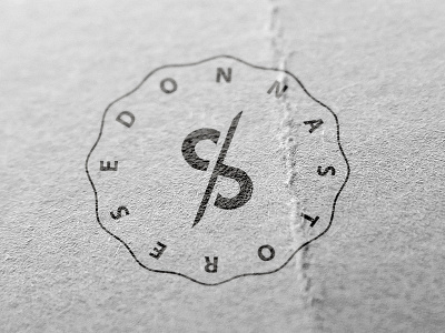 Sedonna Store Stamp brand fashion logo logo design marca stamp store