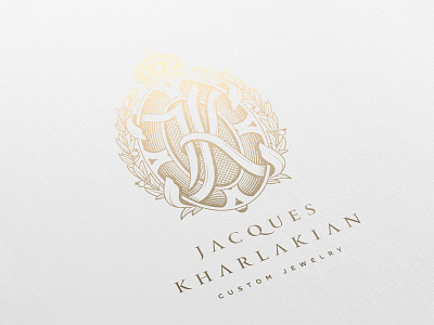 Jacques Kharlakian Custom Jewelry branding high end identity jewel jewelry logo logo design