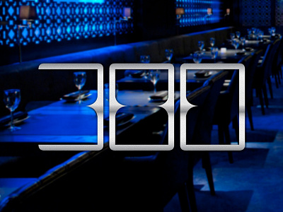 300 Cosmo Dining Room 300 brand design food design identity logo design restaurant
