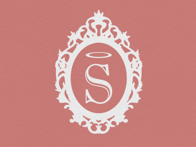 Santafina branding frame icon identity logo mark saint santafina symbol