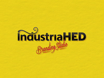 What do you think of our new logo? branding design graphic design industriahed logo design new logo studio de criacao studio de design