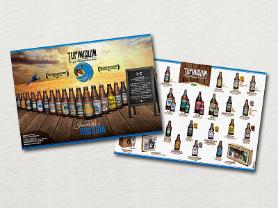 Print Design for Tupiniquim Brewery