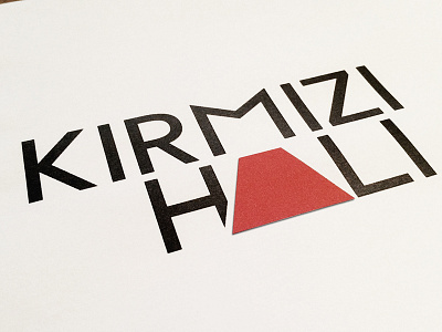Kirmizi Hali = Red Carpet celebrity films identity identity design logo design producer red carpet red logo turkey