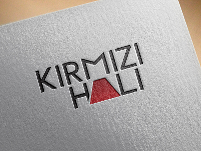 Kirmizi Hali / Logo Design celebrity films identity identity design logo design producer red carpet red logo turkey