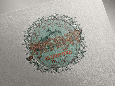 ArtDay Tattoo Convention arty blumenau branding identity logo logo design logos logotipo symbol tattoo tattoo convention tattoo event