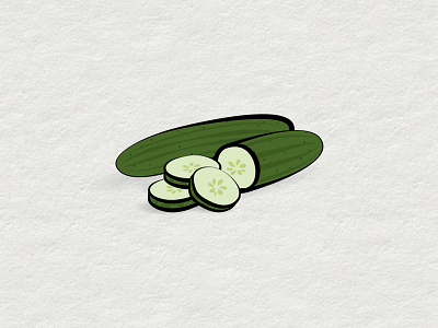 Legurmê Cucumber Illustration