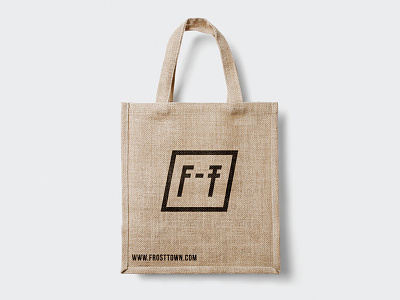 Bag for Frosttown branding agency branding studio criação de marca desenvolvimento de marca designer de identidade visual designer de marca estúdio de design identidade visual logo design logo designer marca de bolsas