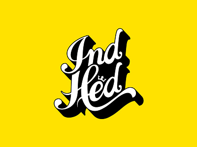 Logo Design for IndHed Beer beer logo brand identity branding criacao de marca designer fashion brand graphic design handmade identidade visual logo design logo designer purse brand