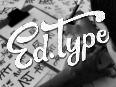 Ed.Type brand identity branding criacao de marca designer graphic design handmade identidade visual logo design logo designer type typography