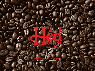 HedCoffee® brand identity branding coffee shop logo design design studio identidade visual logo logo for coffee