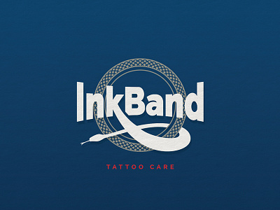 InkBand Tattoo Care brand identity branding design design studio identidade visual logo logo design tattoo