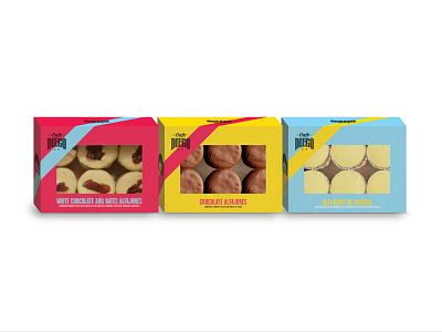 Alfajores Packaging for Cafe Diego