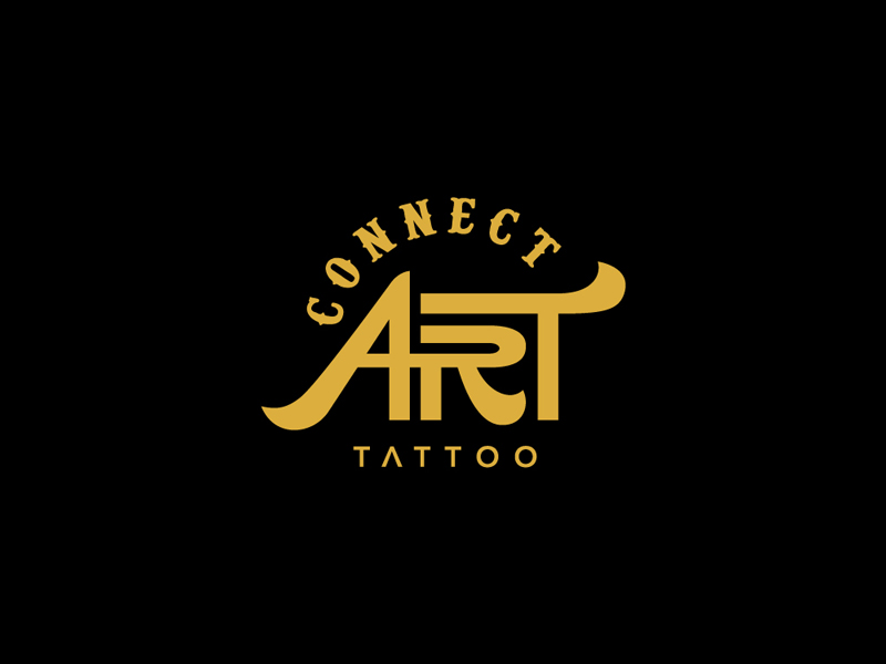 ConnectArt Tattoo / Logo Design by INDUSTRIA BRANDING on Dribbble