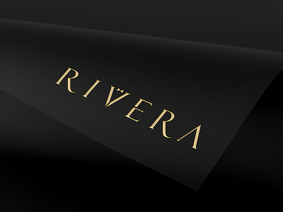 Logo Design for RIVERA branding branding agency branding studio butler concierge logo designer hed branding industriahed investment logo logo design