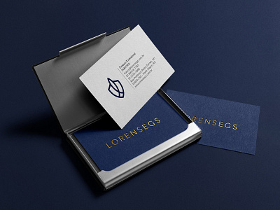 Lorensegs Branding brand identity branding business card design food food branding graphic design identity design stationery